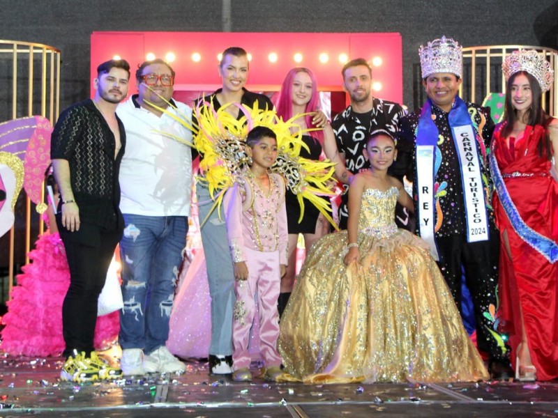 Marthita y Andy, Reyes Infantiles del Carnaval Tuxpan 2024