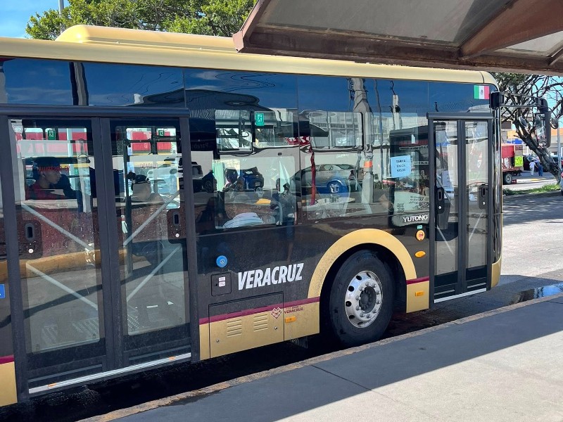 Más de 10 rutas cubren los camiones Ulúa en Veracruz en primera-etapa