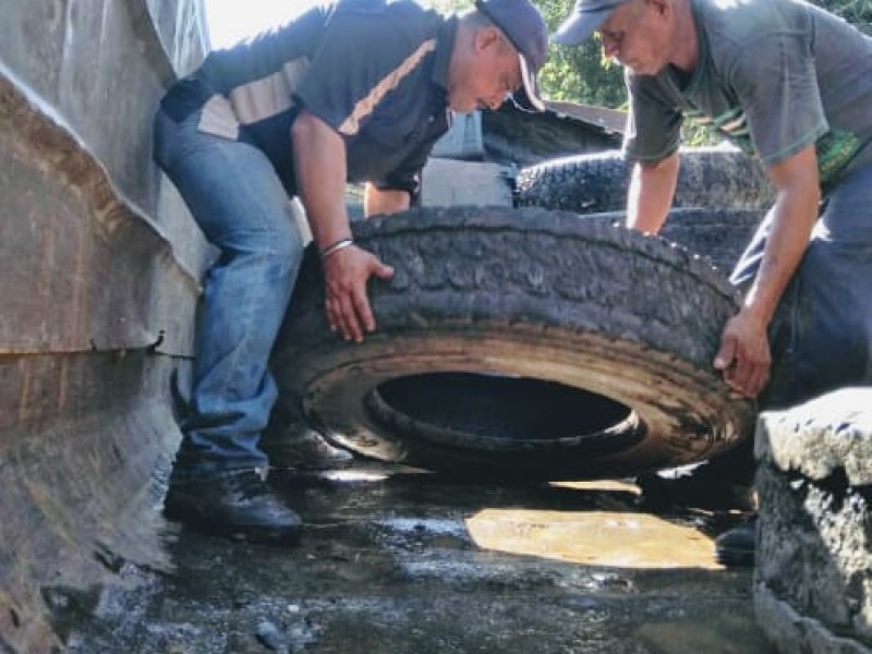 Más de 100 toneladas de llantas recolectadas