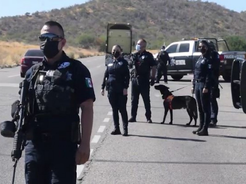 Más de 127 personas fueron detenidas por la Policía Estatal