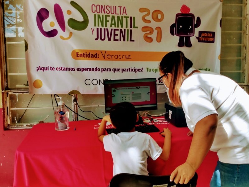 Más de 13 mil participantes en Consulta Infantil y Juvenil