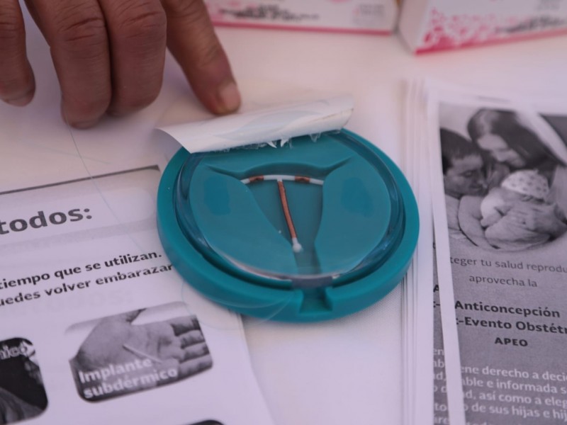 Más de 15 mil anticonceptivos repartidos para prevenir embarazo adolescente