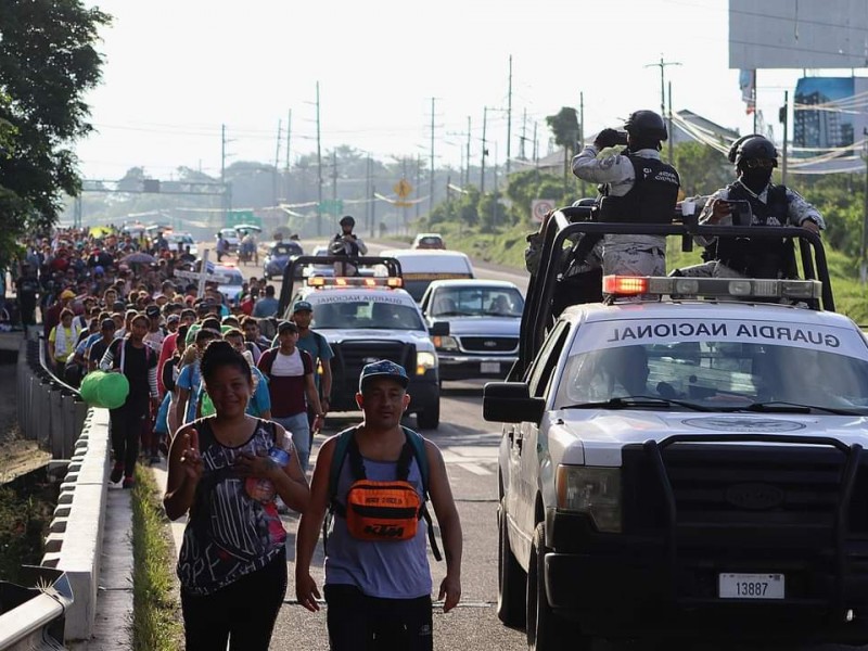 Más de 15 mil migrantes arriban a Tapachula, Chiapas