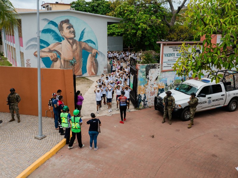 Más de 190 inmuebles realizaron el simulacro nacional en Zihuatanejo