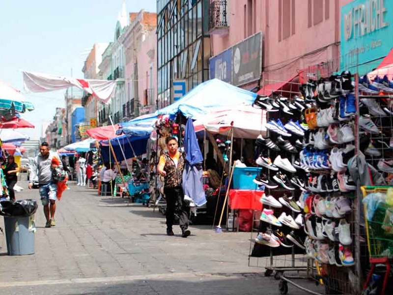 Más de 2 mil ambulantes en Puebla Capital