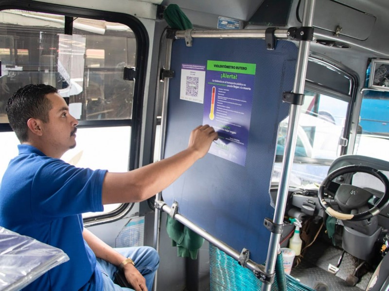 Más de 2 mil transportistas capacitados sobre violencia de género