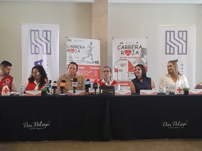 Más de 200 corredores listos para la Carrera Roja 2025 en Mazatlán