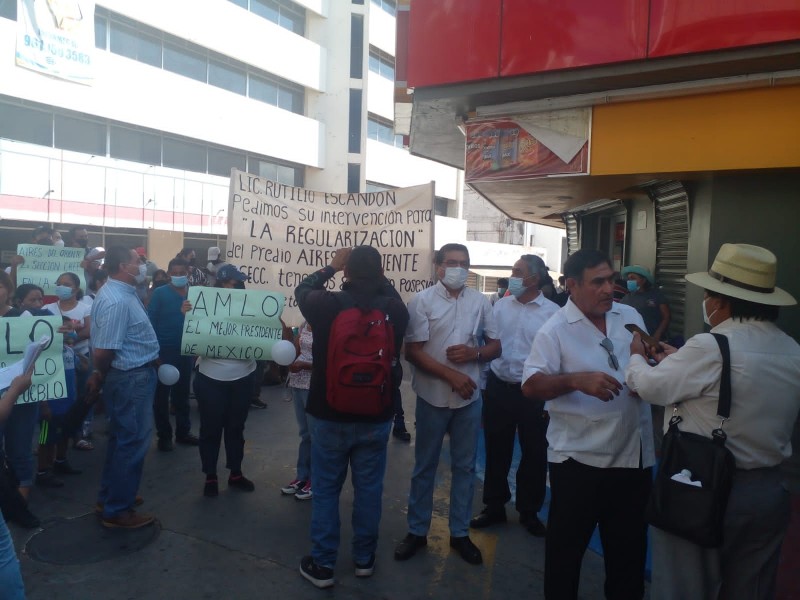 Mas de 200 familias temen ser desalojadas.