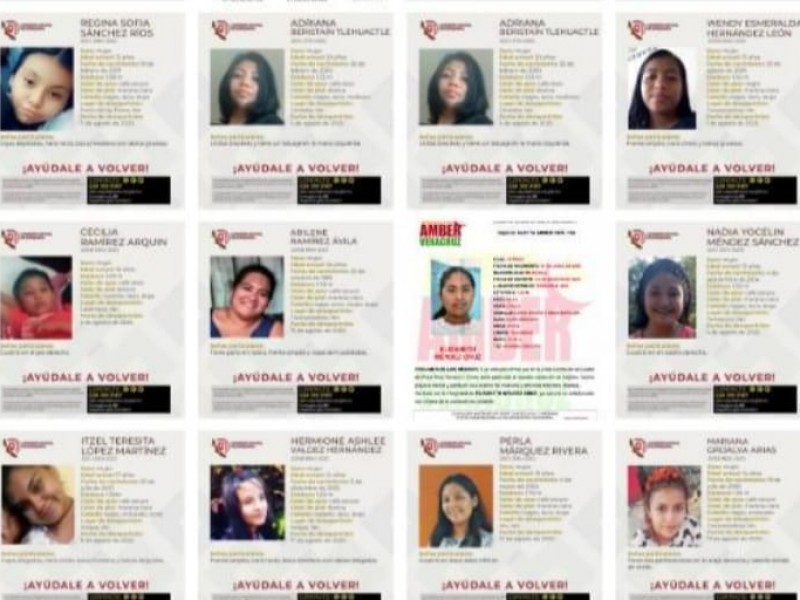 Más de 200 mujeres desaparecidas en Veracruz durante 2020