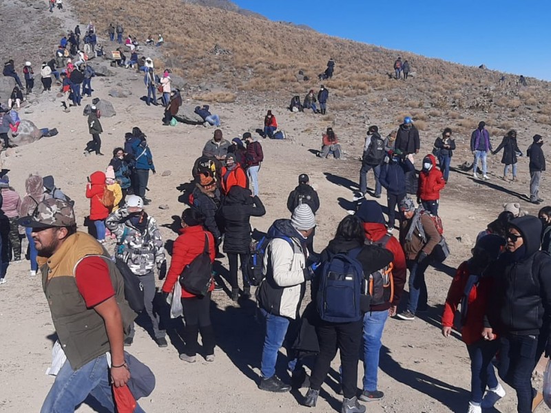 Más de 21 mil personas visitaron el Nevado de Toluca