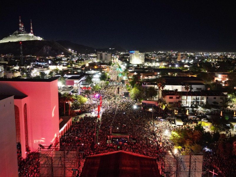 Más de 280 mil personas disfrutaron las Fiestas del Pitic