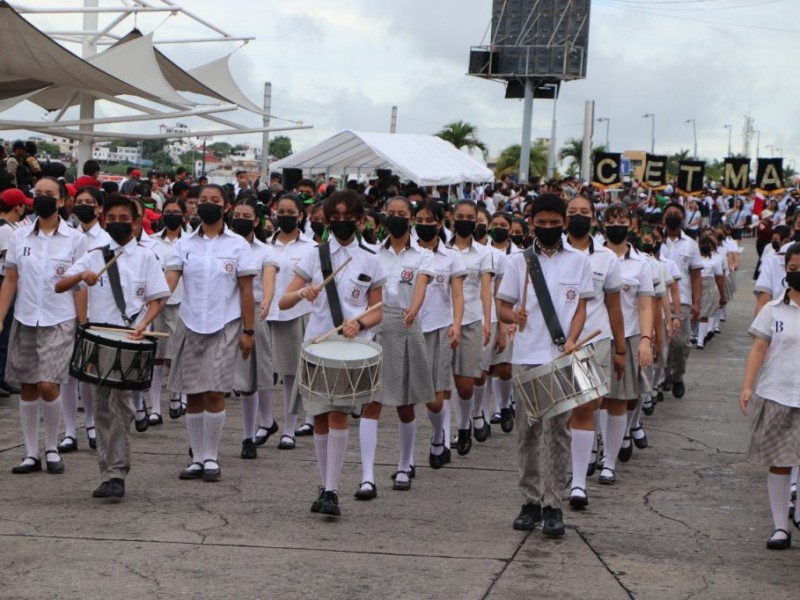 Más de 3 mil estudiantes listos para el Desfile Militar