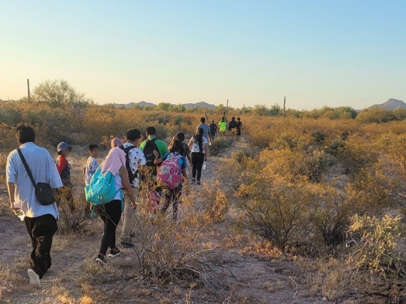 Más de 3 mil personas ilegales detenidos en Arizona