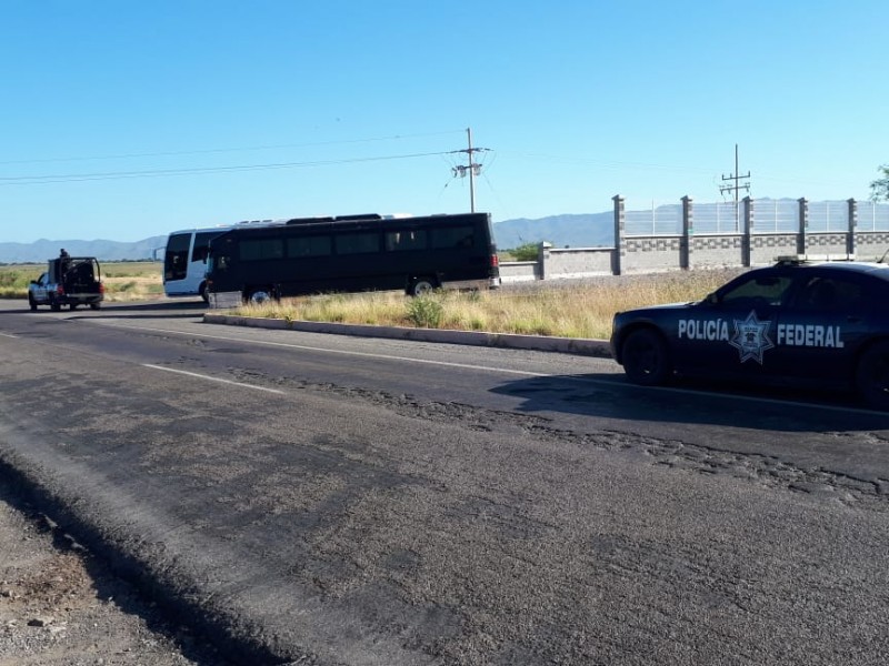 📹📷Más de 350 migrantes cruzaron Sinaloa