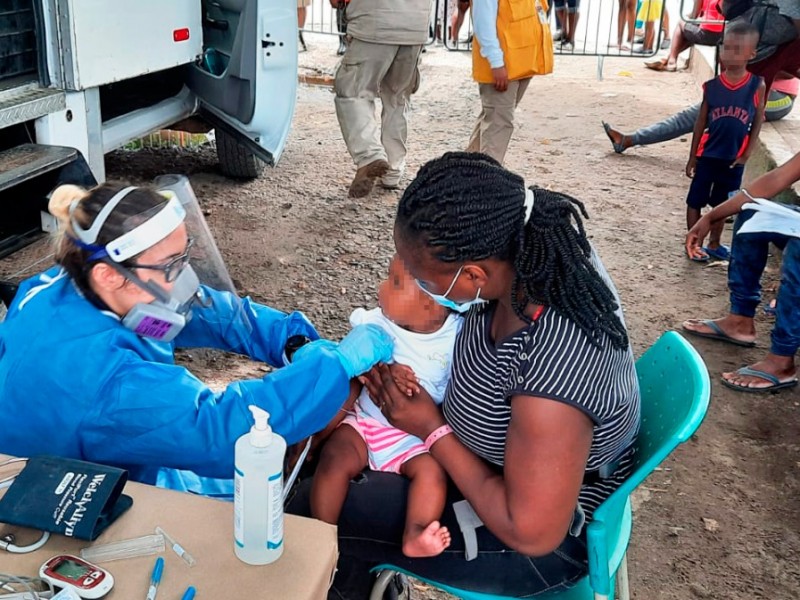 Más de 36 mil atenciones médicas a población migrante