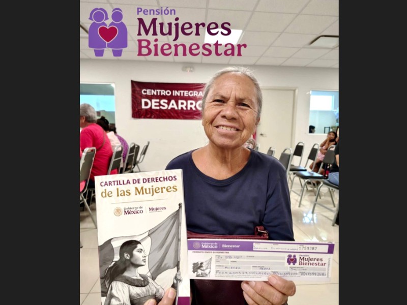 Más de 40 mil mujeres de Coahuila recibirán Pensión Bienestar