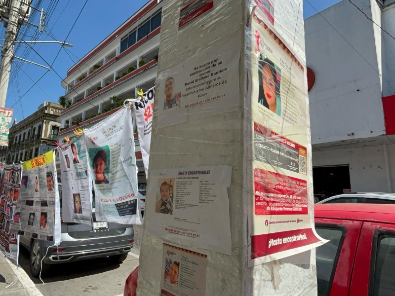 Más de 400 mujeres desparecidas en Veracruz en 2025