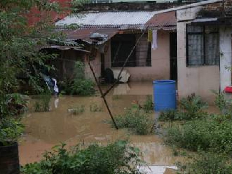 Más de 400 viviendas afectadas por Grace en Xalapa