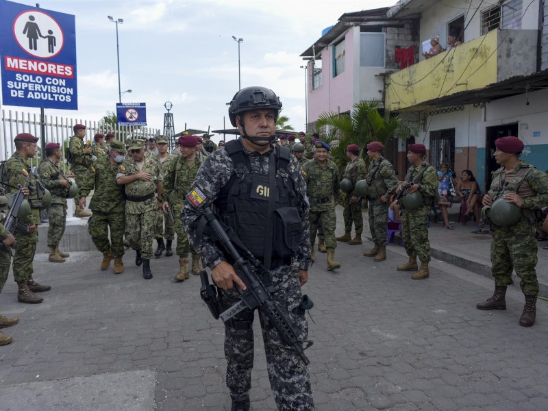 Más de 500 detenidos del estado de excepción en Ecuador