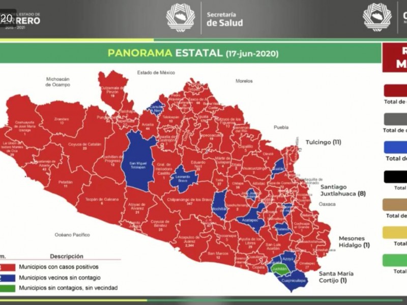 Más de 600 personas han muerto por coronavirus en Guerrero