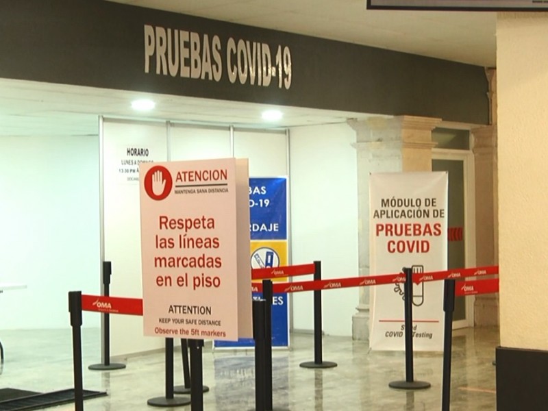 Más de 7 mil pruebas realizadas en Aeropuerto de Zacatecas