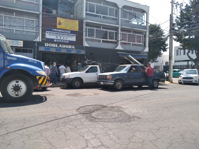 Más de dos años sin atender baches en Toluca