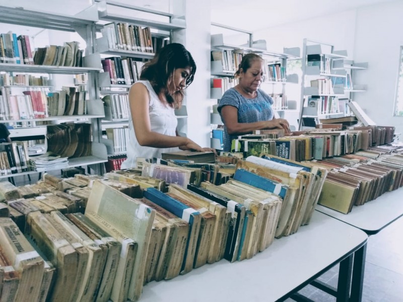 Más de mil libros serán reciclados