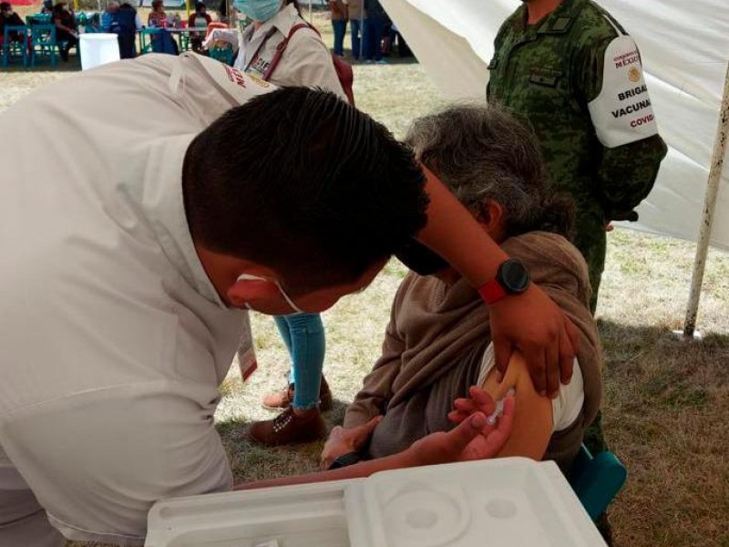 Más municipios en Chiapas se suman a la vacunación anticovid