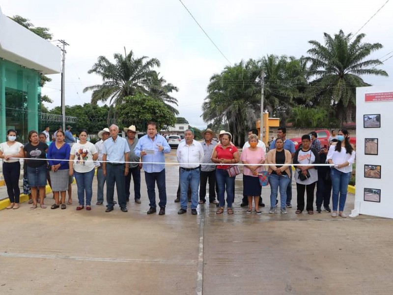 Mas obras de pavimentación en Villaflores