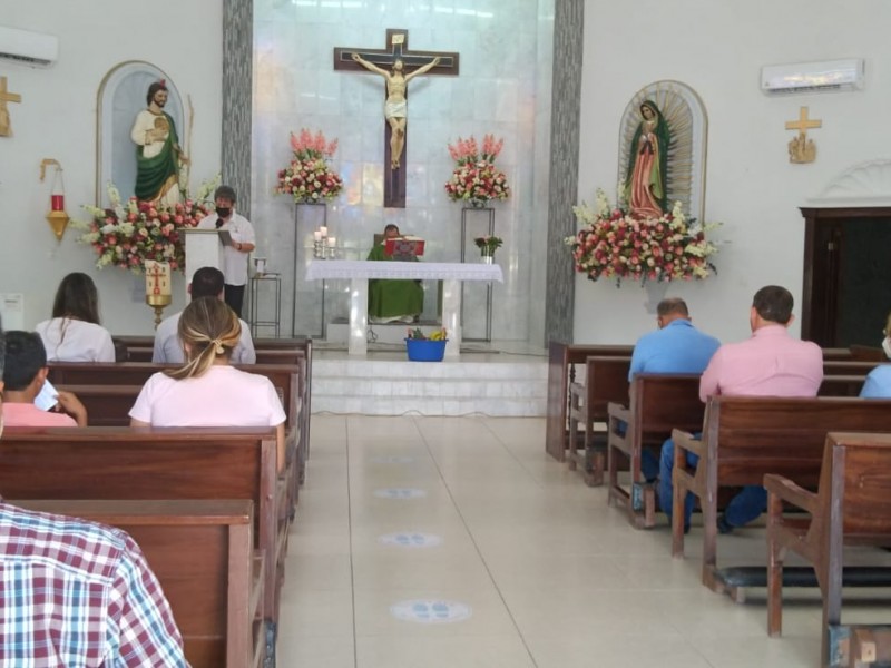 Más oraciones por las lluvias: Navojoa realiza misa