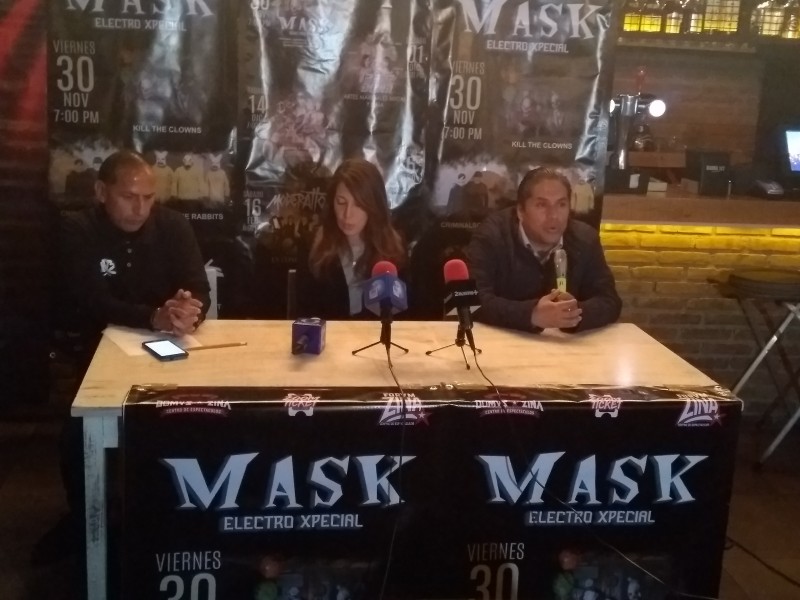 MASK ELECTRO ESPECIAL LLEGA A ZINACANTEPEC