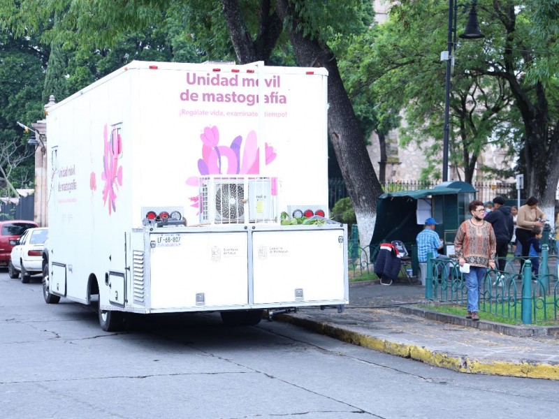 Mastógrafo móvil llegará a Uruapan