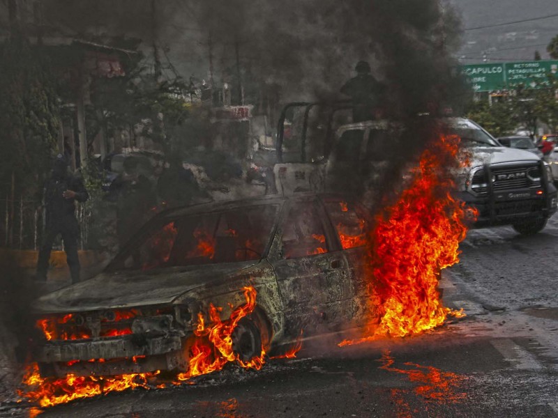 Matan a cinco choferes del transporte público en Guerrero