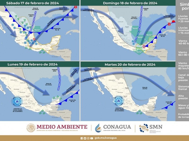 Máximas de 26 grados para Guaymas este sábado