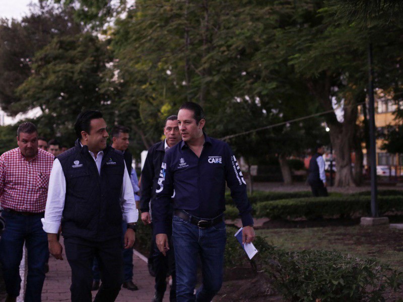 Mayor iluminación y más seguridad en colonia Cimatario