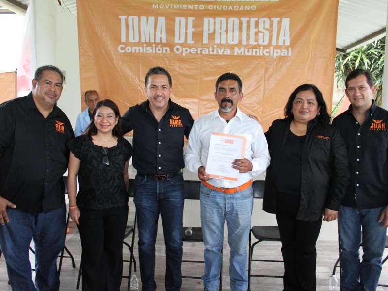 MC avanza en Chiapas. Toman protesta de CDM en Ocosingo