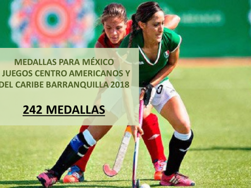 Medallas Mexicanas Juegos Centroamericanos y del Caribe Barranquilla