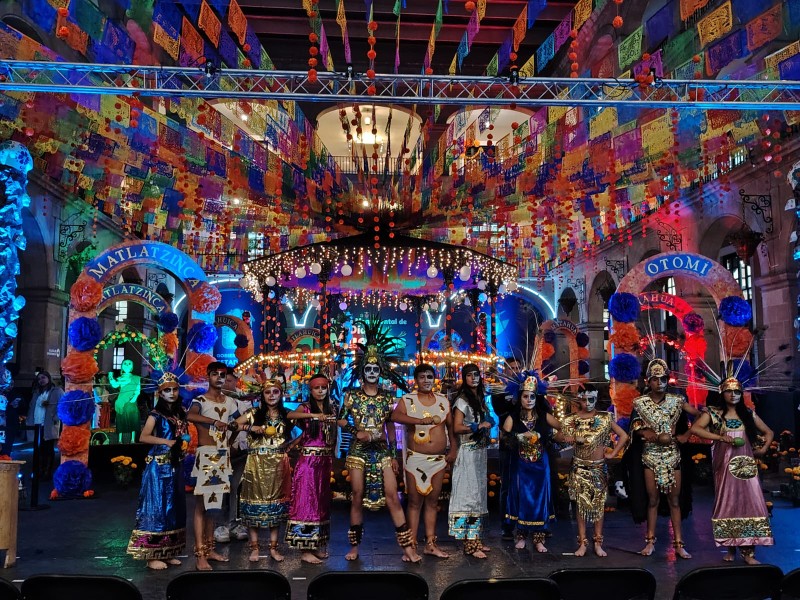 Mega ofrenda que recuerda nuestras raíces en Edomex Mega ofrenda que recuerda nuestras raíces en Edomex