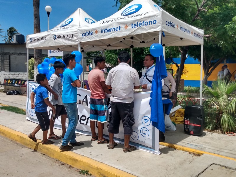 MEGACABLE llega a La Ventosa, Juchitán