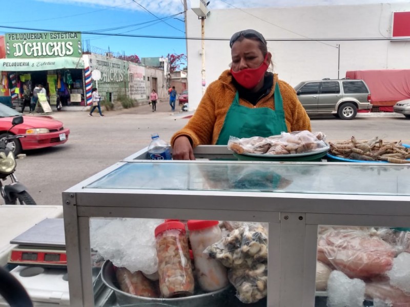 Mejor ventas de mariscos por cuaresma