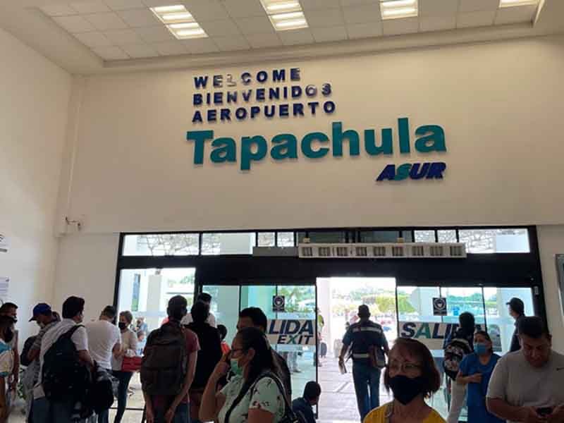 Mejora movilidad aérea en Tapachula