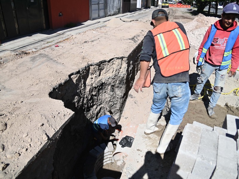 Mejoramiento de seis calles en colonia Fundadores III