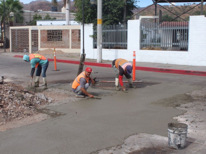 Mejoran vialidad en bulevar Porfirio Hernández