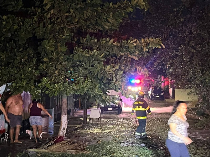 Menor intoxicado tras fuga de gas en la colonia Torres Quintero, Colima