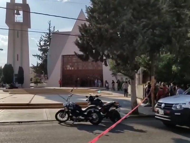 Menor pierde la vida tras ataque en iglesia de Fresnillo