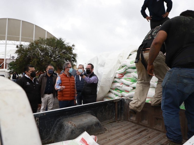 Menos costos de producción para familias del campo queretano