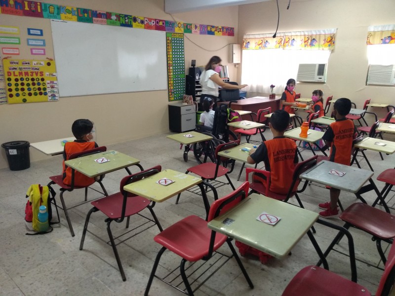 Tres de cada diez niños sonorenses regresaron a clases presenciales