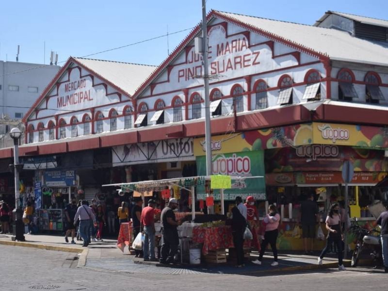 Mercado Pino Suárez repunta ventas por temporada vacacional