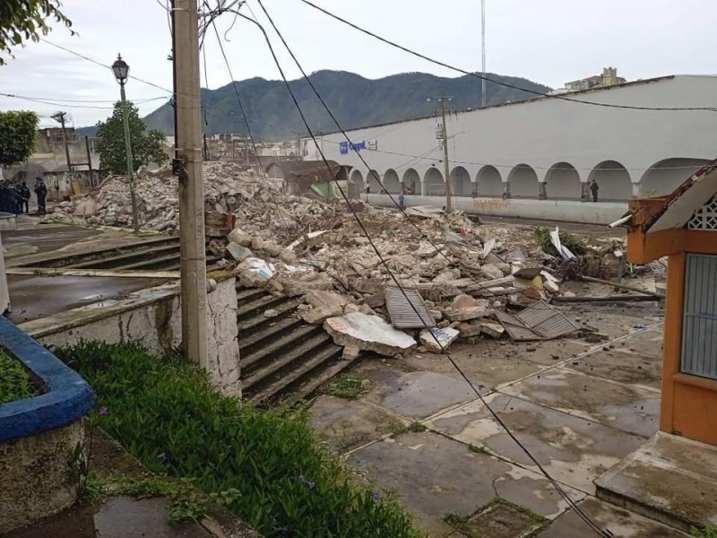 Mercado Z. Larios fue demolido por seguridad asegura gobierno estatal