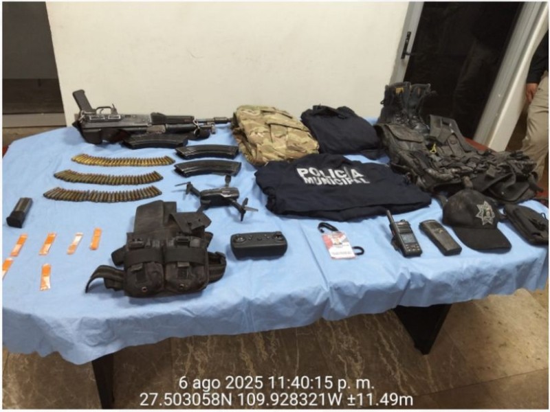 Mesa de Seguridad asegura arsenal, droga y 202 detenidos